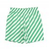BEAU LOVES shorts with green stripes