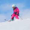 pinke Ski und Winterjacke Lego wear Schnee
