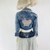 denim jacket teenager Dolly by Le Petit Tom back