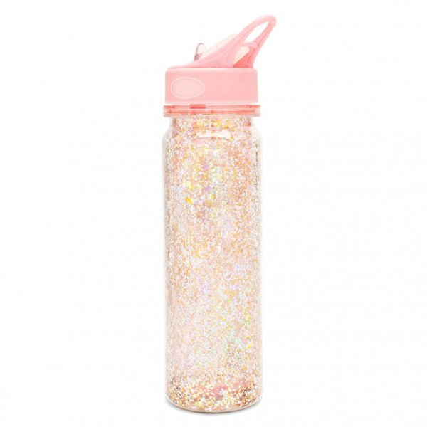 BAN.DO Glitter Bomb Wasserflasche, pink stardust