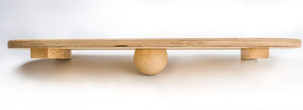 Labyrinth balance board - made of wood