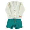 Piupiuchick shorts Emerald-outfit