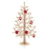 wooden stars multi pack Christmas decoration